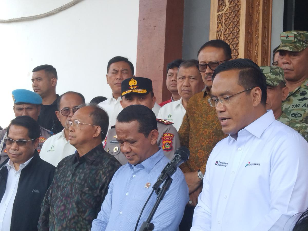 Direktur Utama (Dirut) PT. Pertamina (Persero) Simon Aloysius Mantiri