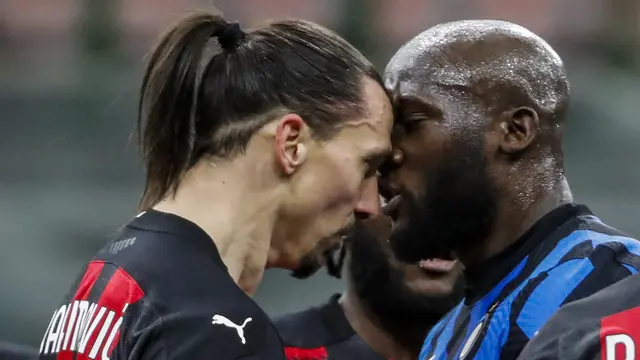 Zlatan Ibrahimovic - AC Milan - Romelu Lukaku - Inter Milan