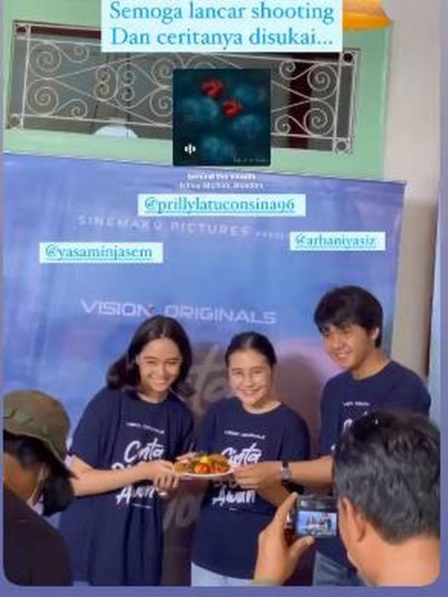Jadi Produser, Ini 7 Momen Prilly Latuconsina Jalani Selamatan di Hari Pertama Syuting
