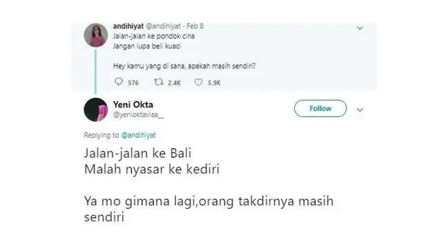 Pantun Gombal ala Netizen