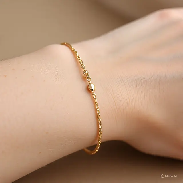 Gelang Emas 5 Gram 18 Karat