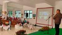 Sosialisasi prokes di sekolah Bani Hasyim Malang. (Ist)