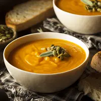 Resep butternut pumpkin soup./Copyright shutterstock.com/id/g/bhofack2