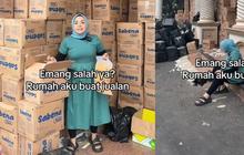 Potret Rumah Mewah Muzdalifah yang Mendapat Kritikan karena Dijadikan Tempat Penyimpanan Barang Jualan