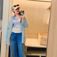 Ayu Ting Ting dengan tampilan asiknya (Instagram/ayutingting92)