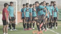 Timnas Indonesia berlatih di Dubai, Uni Emirat Arab (UEA). (PSSI).