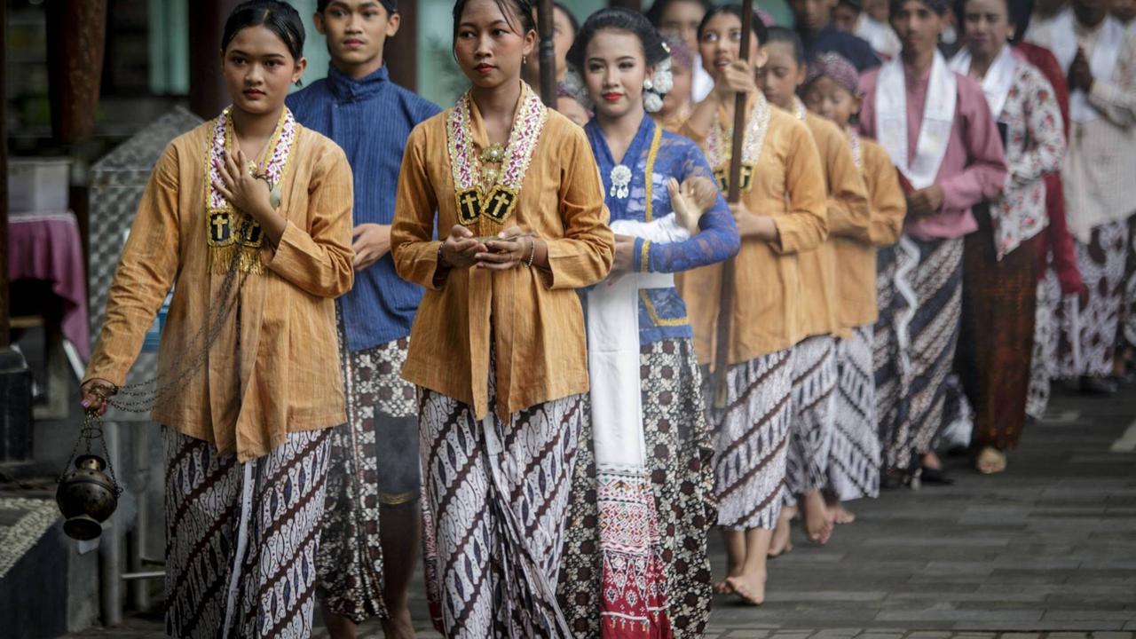 Perayaan Natal dalam balutan nuansa Jawa di Gereja Ganjuran Yogyakarta