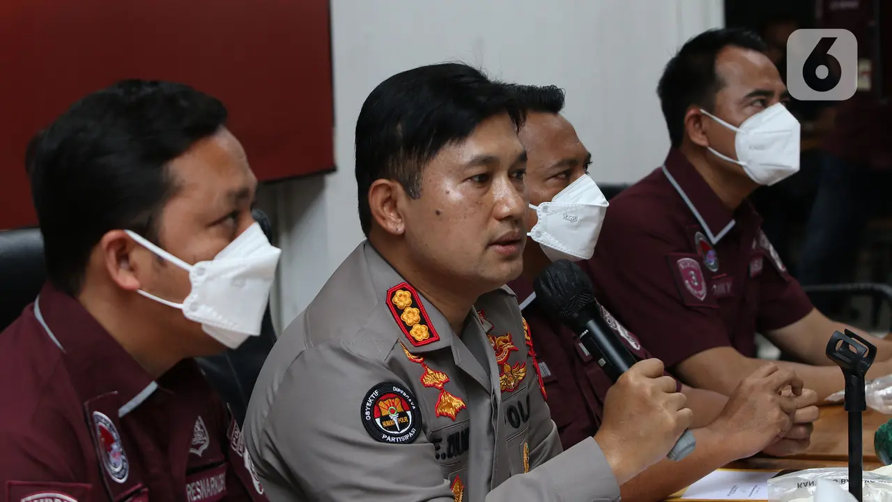 Rilis Pengungkapan Jaringan Narkoba Internasional