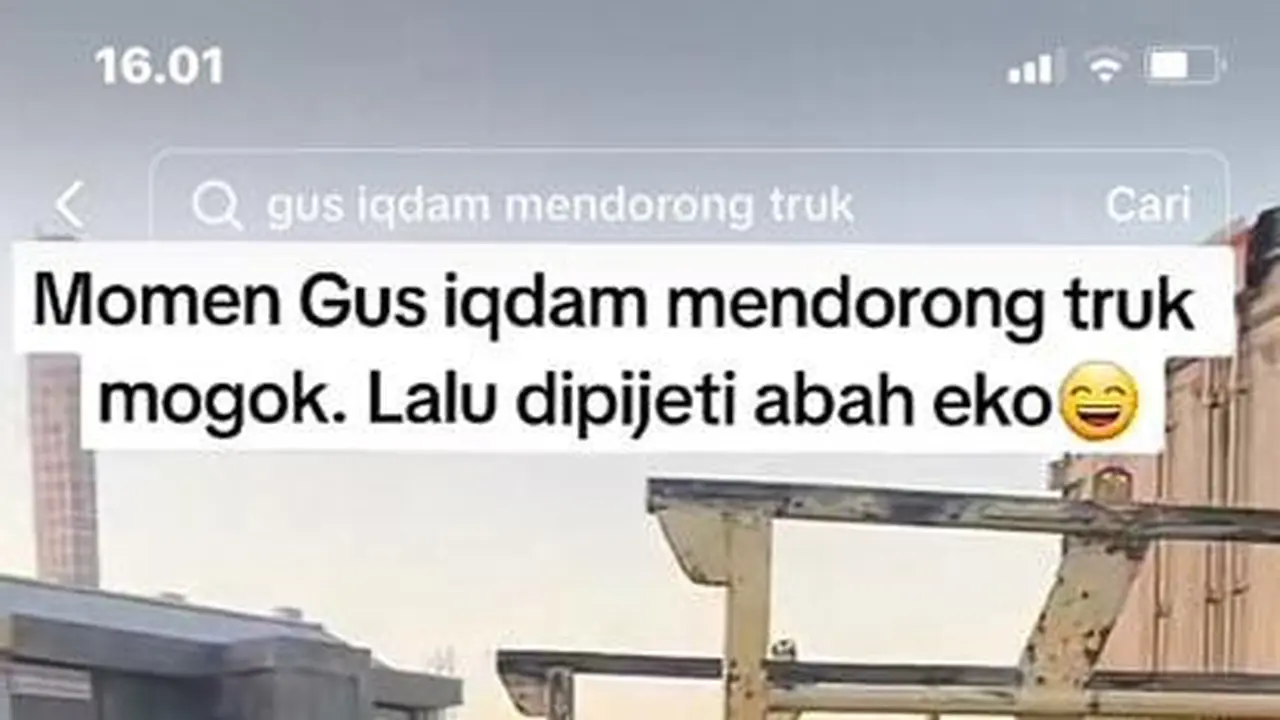 Gus Iqdam dorong truk 2