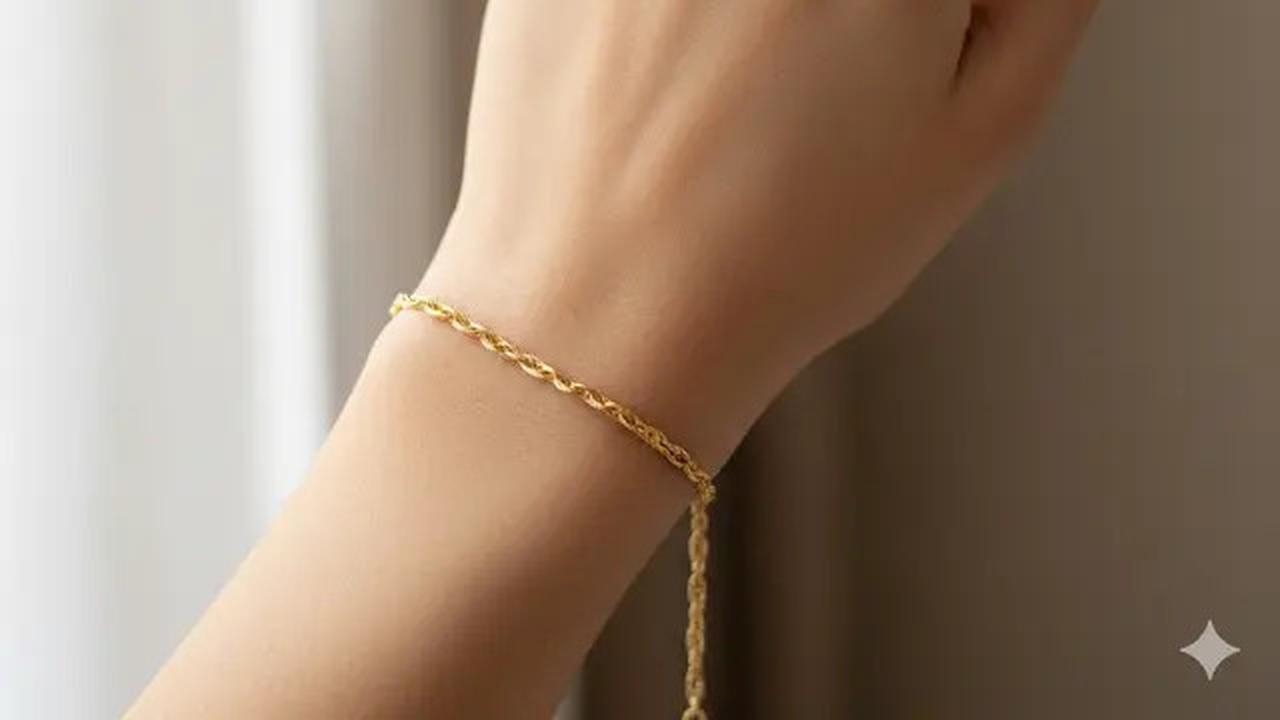 8 Model Gelang Rantai 2 Gram Polos yang Kecil tapi Berkilau Cantik
