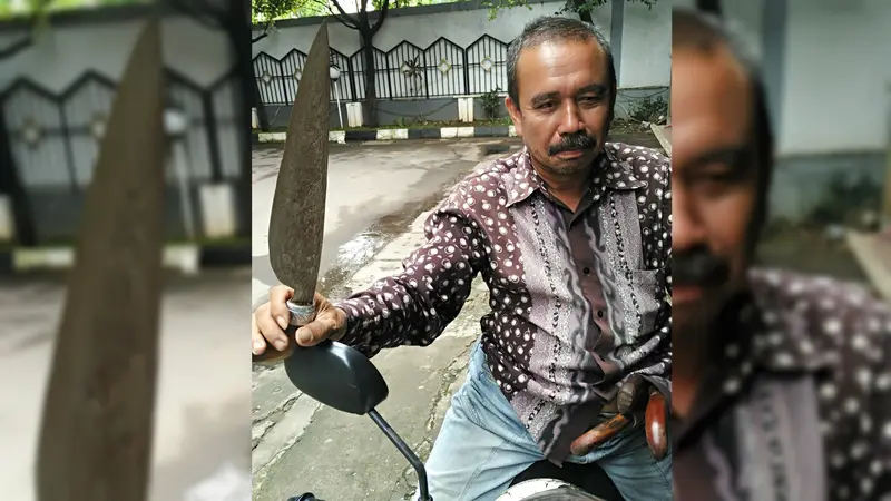 Ini Trik Jualan Senjata Tajam di Makassar, Pura-pura Kebal