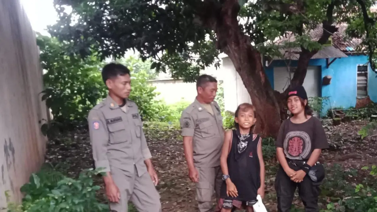 Razia anak punk di Tuban. (Istimewa)