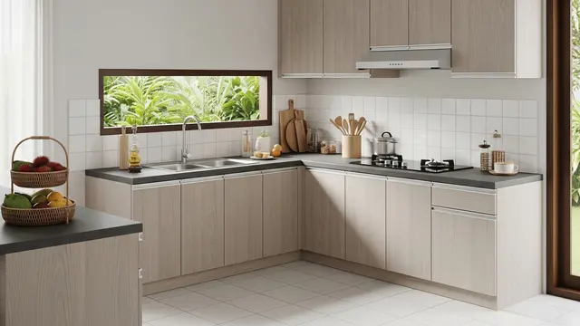 Material Kitchen Set High Pressure Laminate