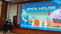 Kedutaan Besar China di Jakarta menggelar open house Festival Kue Bulan pada Rabu, 27 September 2023. (Liputan6/Therresia Maria Magdalena Morais)