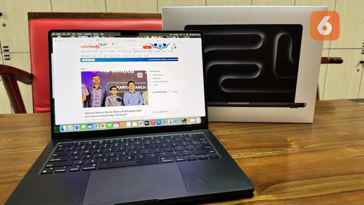Hands-On MacBook Pro M4: Lebih Kencang, Layar Makin Ciamik, dan Baterai Tahan Lama! (Liputan6.com/ Yuslianson)