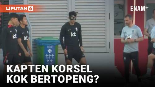 VIDEO: Topeng Kapten Korsel di Sesi Latihan Piala Dunia Curi Perhatian