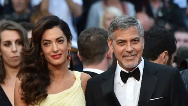 [Bintang] George Clooney dan Amal Alamuddin