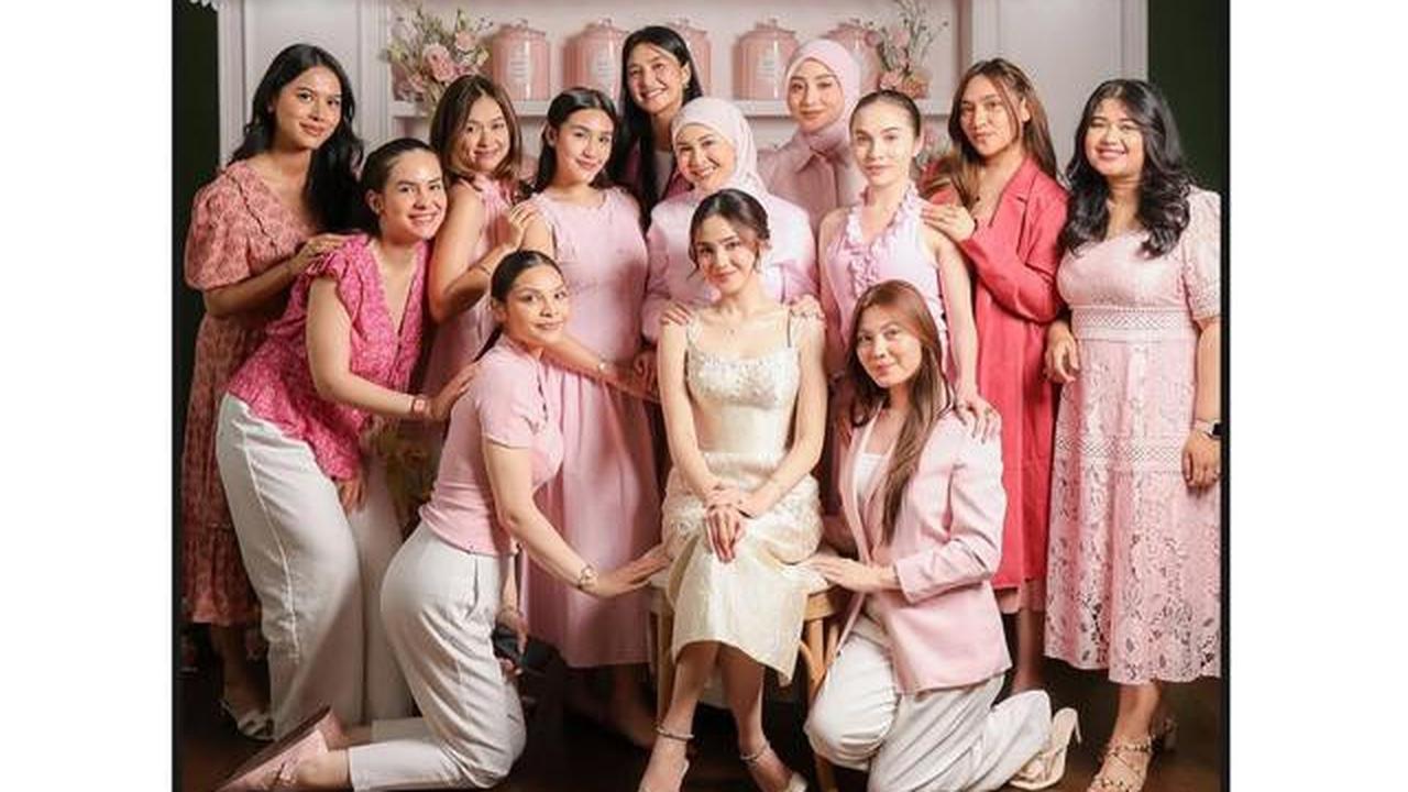 12 Potret Dekorasi Acara Bridal Lunch Syifa Hadju dengan Warna Serba Pastel