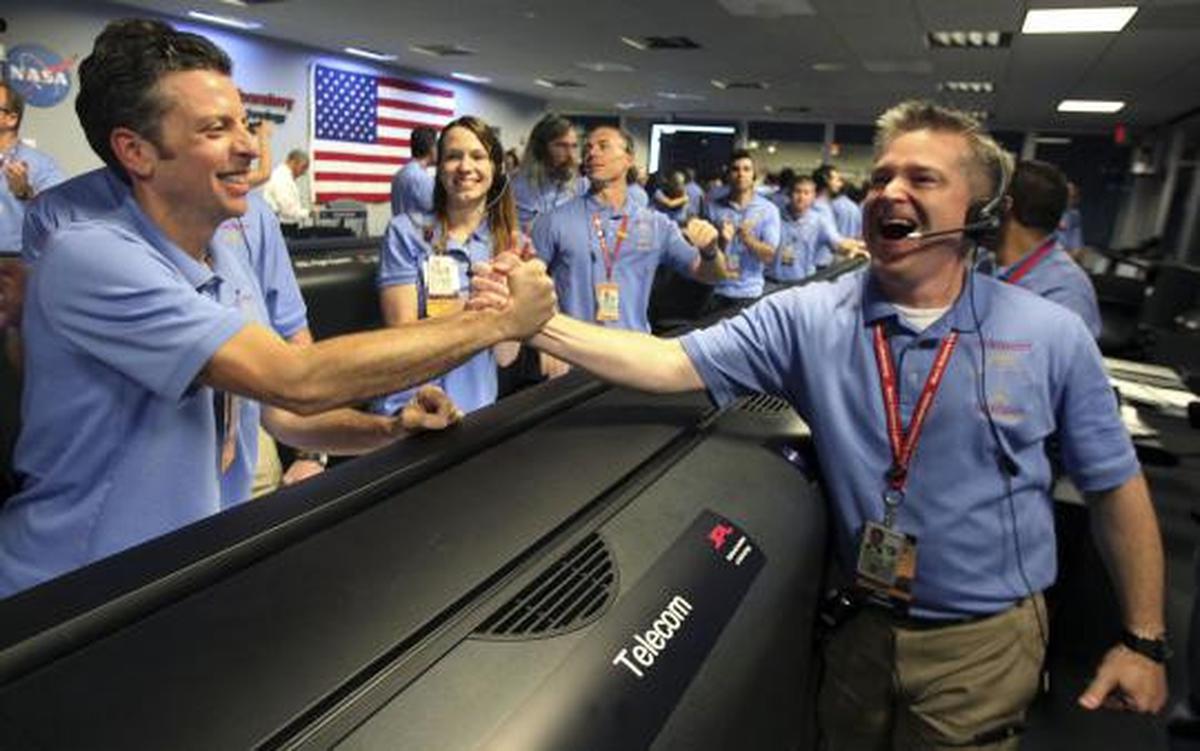 Curiosity berhasil mendarat di Mars