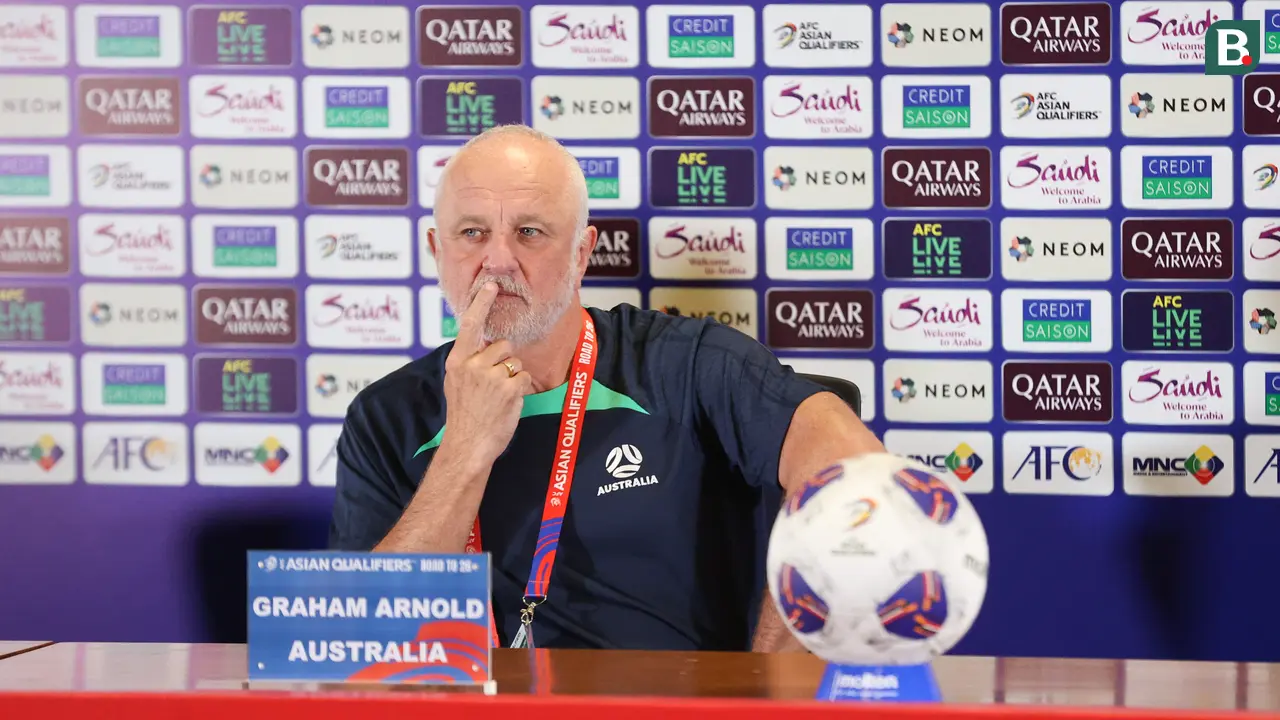 Konferensi Pers Jelang Laga Kualifikasi Piala Dunia 2026, Timnas Indonesia vs Australia