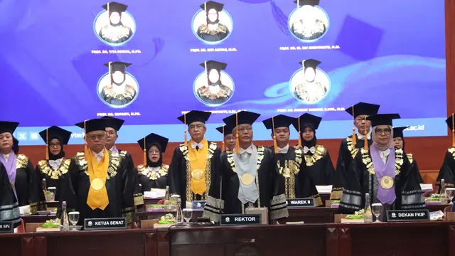 Pengukuhan profesor UT