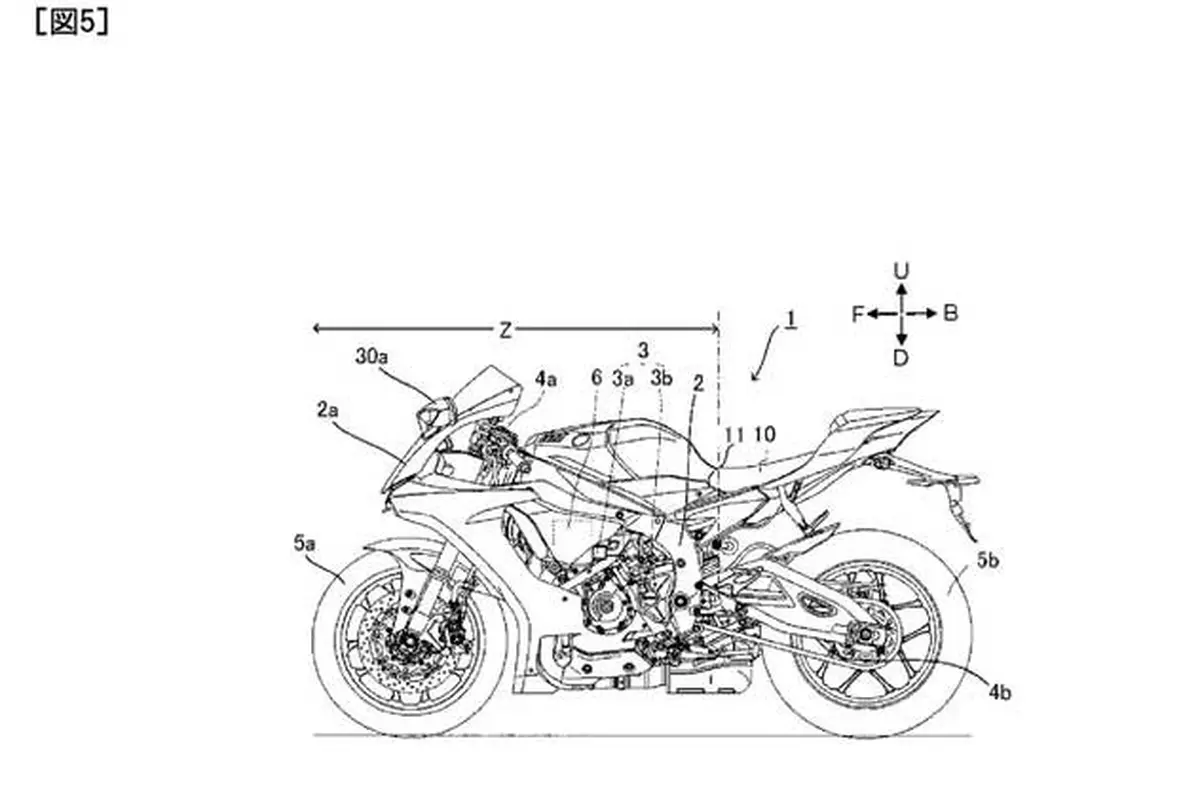 Paten keselamatan baru yang didaftarkan oleh Yamaha
