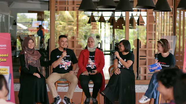 Zulfikar, menceritakan kesuksesannya menghadirkan akses digital dan keuangan lewat ekspansi produk virtual di acara Media Gathering, 30 September 2024. (Foto: Bukalapak)