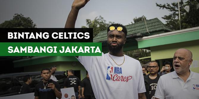 VIDEO: Bintang Boston Celtics Hadiri NBA Cares di SMAN 82 Jakarta