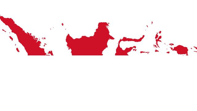 Ilustrasi peta Indonesia