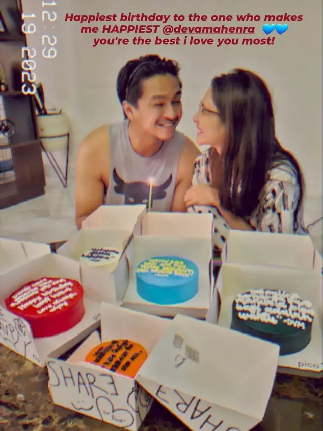 Deva Mahenra ulang tahun