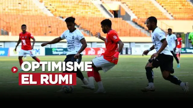 Berita video, pada wawancara El Rumi selaku Presiden klub Nusantara United FC, percaya diri dapat lolos ke Liga 1.