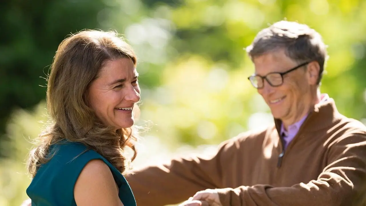 Melinda Gates dan Bill Gates. (Instagram/ melindafrenchgates)