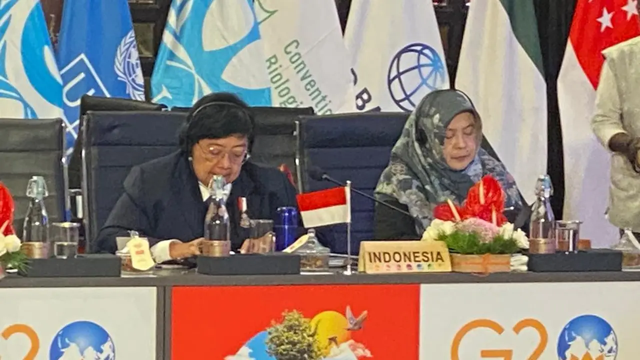 Menteri LHK Siti Nurbaya Serukan Indonesia Lihat Urgensi Tingkatkan Upaya Memulihkan Ekosistem di G20 India