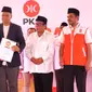 Dewan Pengurus Pusat PKS  Bidang Pembinaan Wilayah, Johan Rosihan dan Ketua DPW PKS NTB, Yek Agil memberikan surat dukungan ke pasangan bakal calon gubernur NTB Zulkieflimansyah dan Suhaili FT