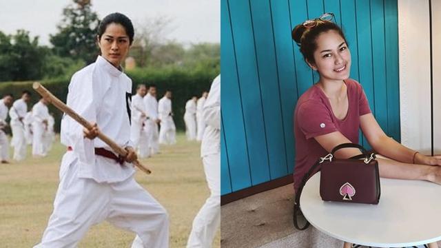 Beda Penampilan 5 Artis Perempuan Pakai Baju Bela Diri Vs Kehidupan Nyata