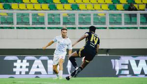 PSIM Yogyakarta menelan kekalahan 0-1 dari Dewa United pada laga pekan ke-26 BRI Super League 2025/2026 di Banten International Stadium, Kota Serang, Jumat (3/4/2026) malam WIB. (dok. PSIM Yogyakarta)