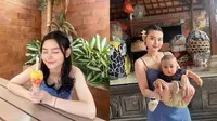 Cesen eks JKT48 babymoon ke Bali (sumber: Instagram/ceseniy)