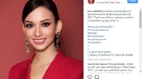 Berikut penampilan Karina Nadila dari Indonesia yang harus terhenti di top 25 Miss Supranatural 2017. (Foto: intagram/ karinadila8921)