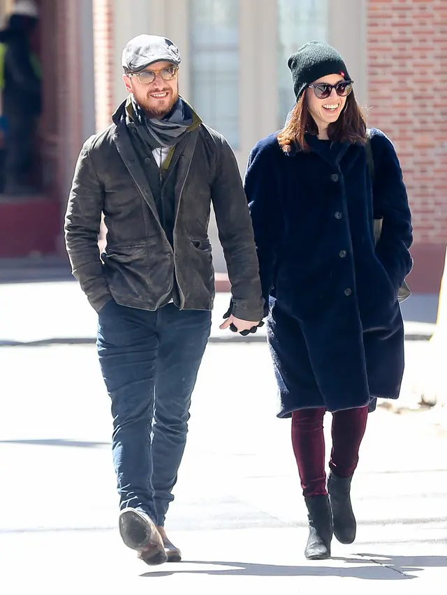 [Fimela] James McAvoy dan Lisa Liberati