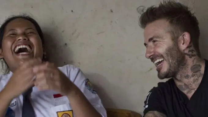 [Bintang] David Beckham dan Sripun