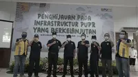 Dirjen Perumahan Kementerian PUPR melakukan penghijauan pada Infrastruktur PUPR di 23  Rusun di Indonesia. (Istimewa)