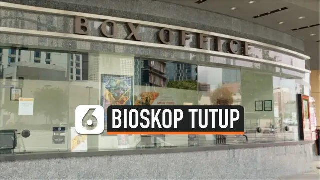VIDEO: Akibat Corona, Seluruh Bioskop di Los Angeles Tutup