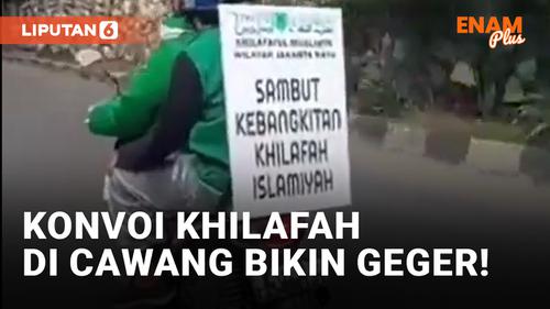 VIDEO: Konvoi Khilafah di Cawang Bikin Geger!