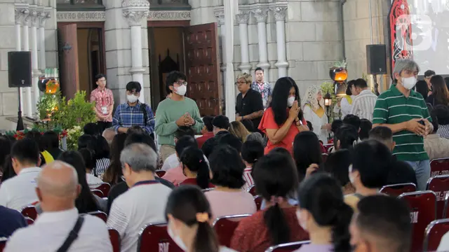 Misa Natal Gereja Katedral Jakarta