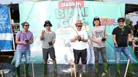 Potret Cagub Pramono Anung dan Slank Kompak Tanam Mangrove di Marunda