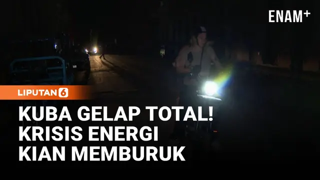 Gelap Gulita! Kuba Alami Pemadaman Listrik Total di Tengah Krisis Energi