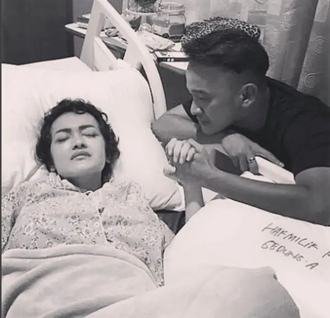 Ruben Onsu sedih lihat kondisi Julia Perez (Foto: Instagram)