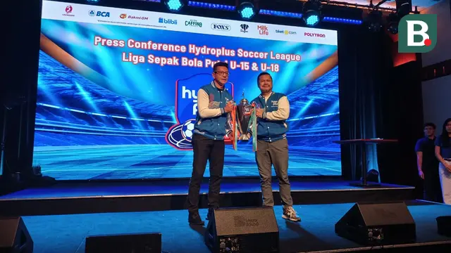 Konferensi pers HYDROPLUS Soccer League