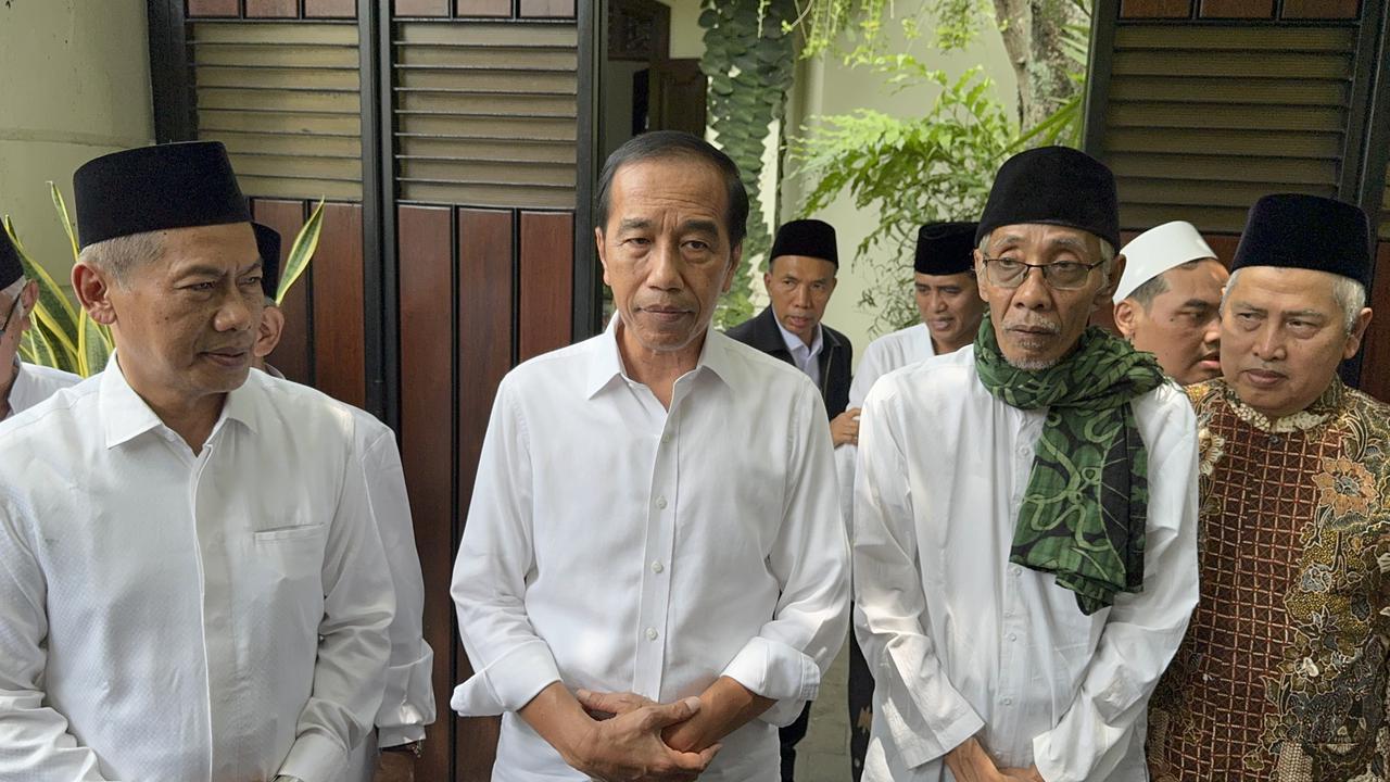 Jokowi dan Kiai Khos NU Bertemu