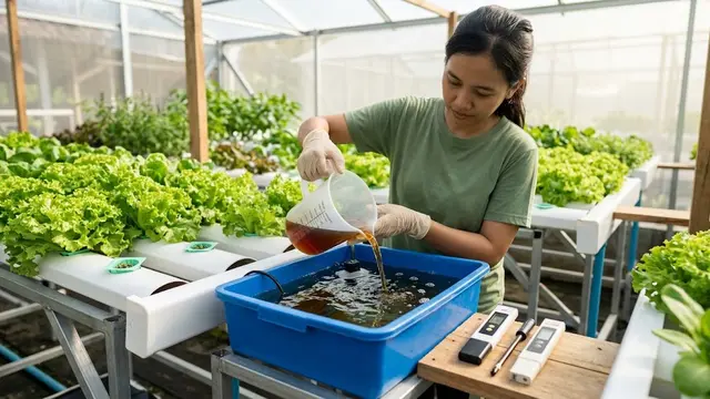 Atur Nutrisi dan pH Air